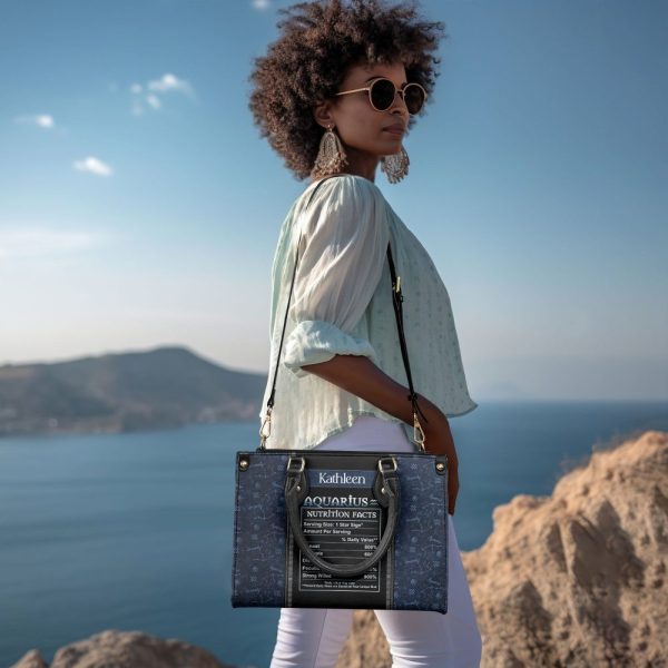 Nutrition Facts - Personalized Leather Handbag Mb92