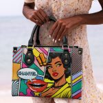 Popart Style - Personalized Leather Handbag Sblhbpha784M
