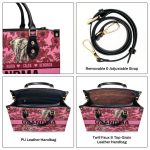 Blessed To Call Grandma - Personalized Leather Handbag