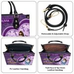 I Can Do All Things Through Christ Who Strengthens Me - Personalized Leather Handbag Sblhbha40