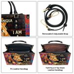 I Am A Fierce Spirit - Personalized Leather Handbag