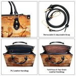 Strong Beautiful Proud Girl - Personalized Leather Handbag Sblhblm2475D