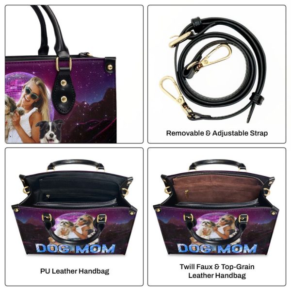 Mommy Vintage Style - Personalized Leather Handbag Sblhblm815L