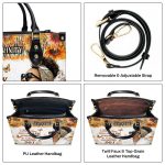 The Sun Does Not Ask Permission To Shine - Personalized Leather Handbag