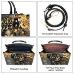 God Is So Much Bigger Than - Personalized Leather Handbag Sblhblm2450M