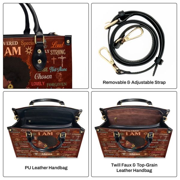 I Am Chosen - Personalized Leather Handbag