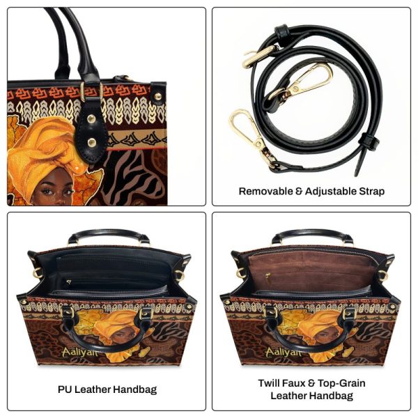 African Heritage  - Personalized Leather Handbag