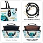 12 Zodiac Signs - Personalized Leather Handbag Stb216