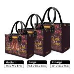 Live By Faith - Personalized Leather Handbag