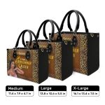 I Am A Queen - Personalized Leather Handbag