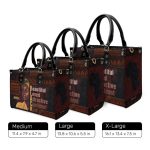 Black Beauty - Personalized Leather Handbag Sblhblm1266L