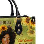 Be Badass Every Day - Personalized Leather Handbag