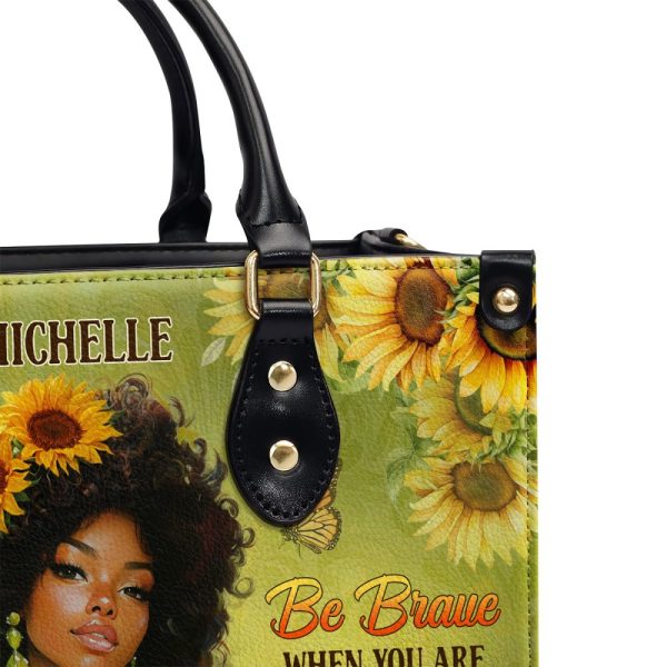 Be Badass Every Day - Personalized Leather Handbag