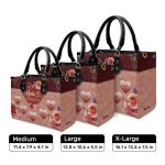 This Mom/Grandma Belongs To - Personalized Leather Handbag Mb81