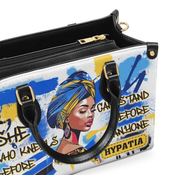 She Who Kneels Before God - Personalized Leather Handbag Sblhbln1869Ta