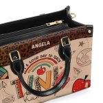 It'S A Good Day To Teach Tiny Humans - Teacher Back To School - Personalized Leather Handbag Sblhbpa01L