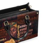 Black Beauty - Personalized Leather Handbag Sblhblm1266L