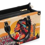 Unveiling The Essence Of Strength - Personalized Leather Handbag Sb308