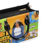 A Queen Was Born - Personalized Leather Handbag Stb218