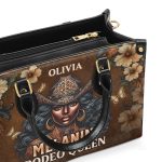 Melanin Rodeo Queen - Personalized Leather Handbag