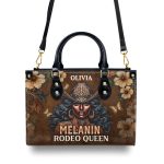 Melanin Rodeo Queen - Personalized Leather Handbag