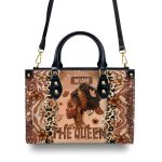 The Queen - Personalized Leather Handbag Sblhbln1107