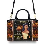 I Am My Ancestors' Wildest Dream - Personalized Leather Handbag