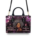 I'Ve Survived Too Many Storms - Personalized Leather Handbag