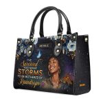 I'Ve Survived Too Many Storms - Personalized Leather Handbag