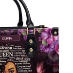 I'Ve Survived Too Many Storms - Personalized Leather Handbag