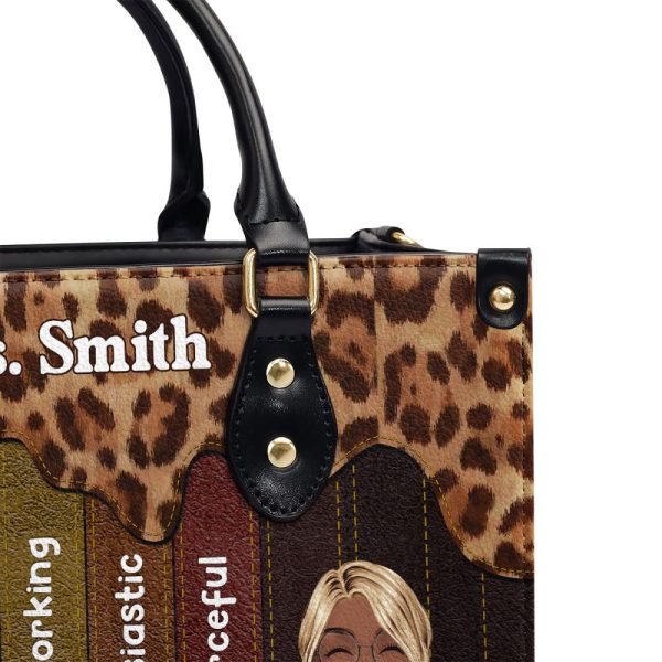 Teacher - Personalized Leather Handbag Sblhbll1939Ta