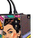 Popart Style - Personalized Leather Handbag Sblhbpha784M
