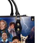 Mommy Vintage Style - Personalized Leather Handbag Sblhblm815L