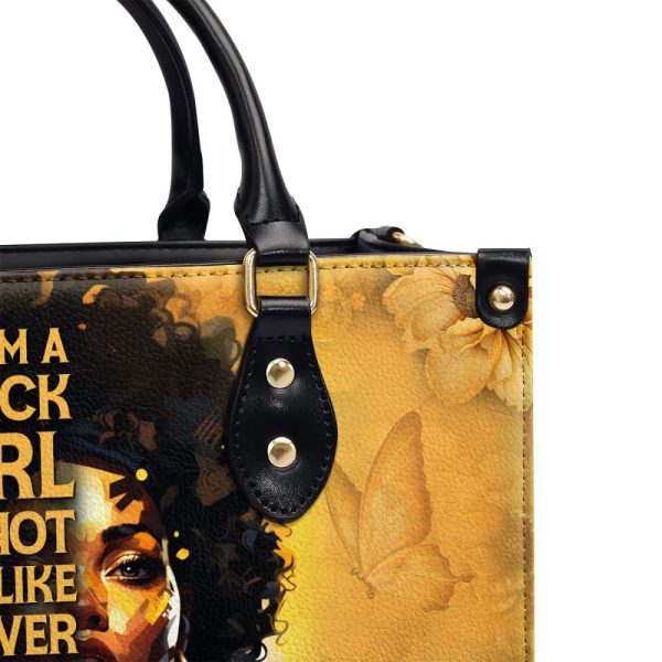 Fragile Like A Bomb - Personalized Leather Hand Bag Stb84