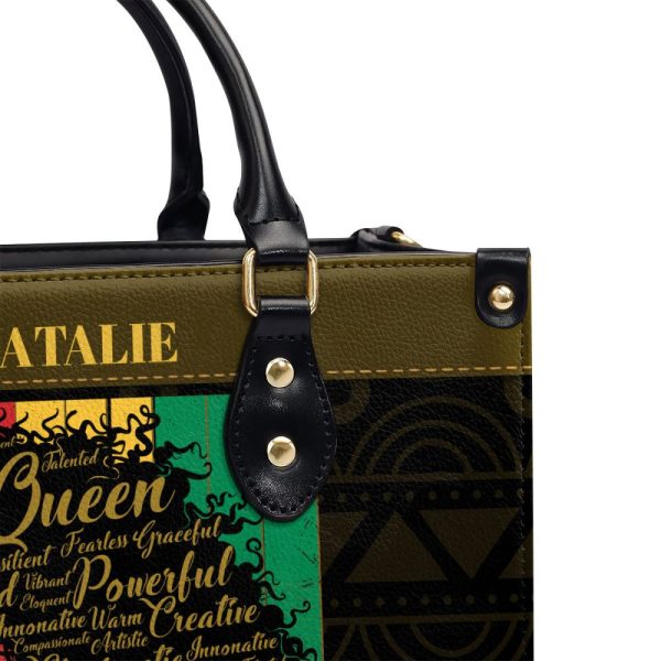 Juneteenth - Personalized Leather Handbag Sbn25