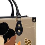 What Makes You Different Makes You Beautiful - Personalized Leather Hand Bag Stb106